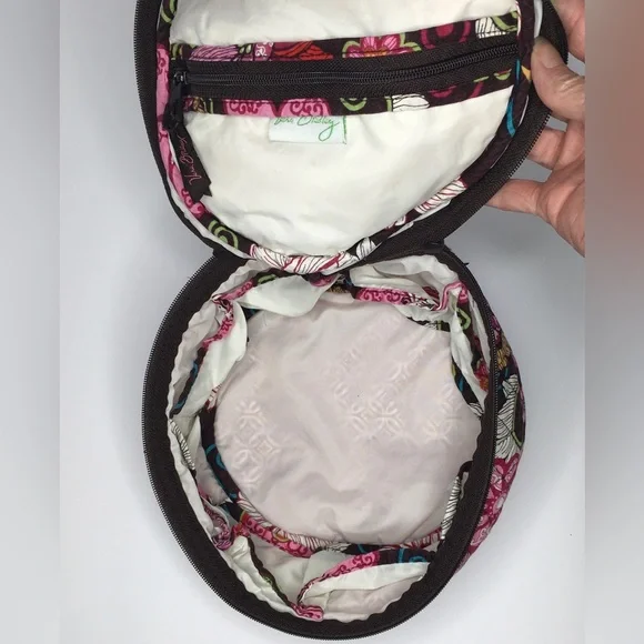 Vera Bradley Zip Around Makeup Bag - Picture 6 of 8